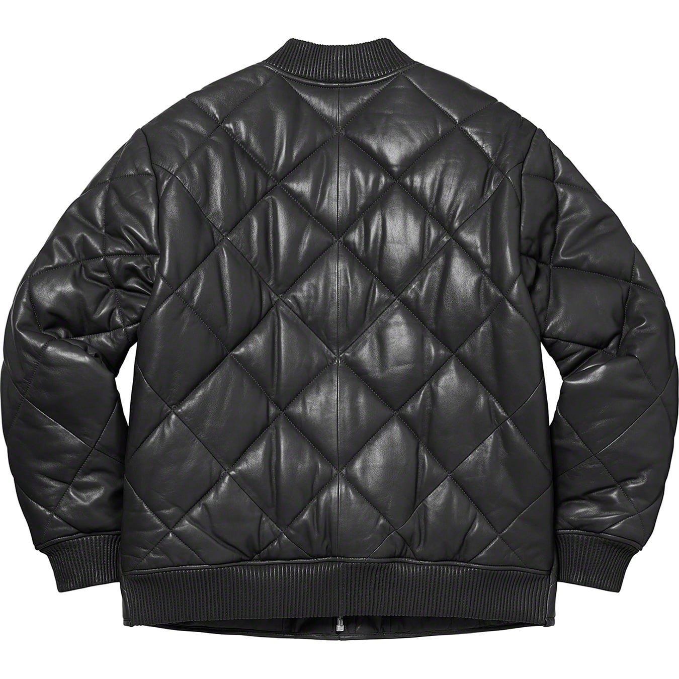Quilted Leather Work Jacket view 16